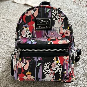 Loungefly Disney villains  backpack